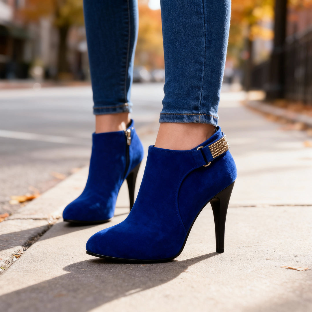 Janelle Suede Heels