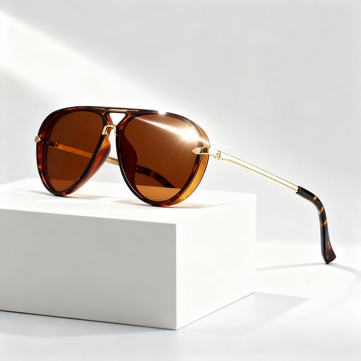 Carmine Aviator Shades