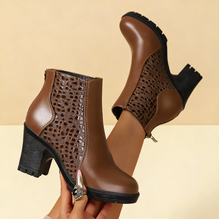 Victoria Écaille Boots