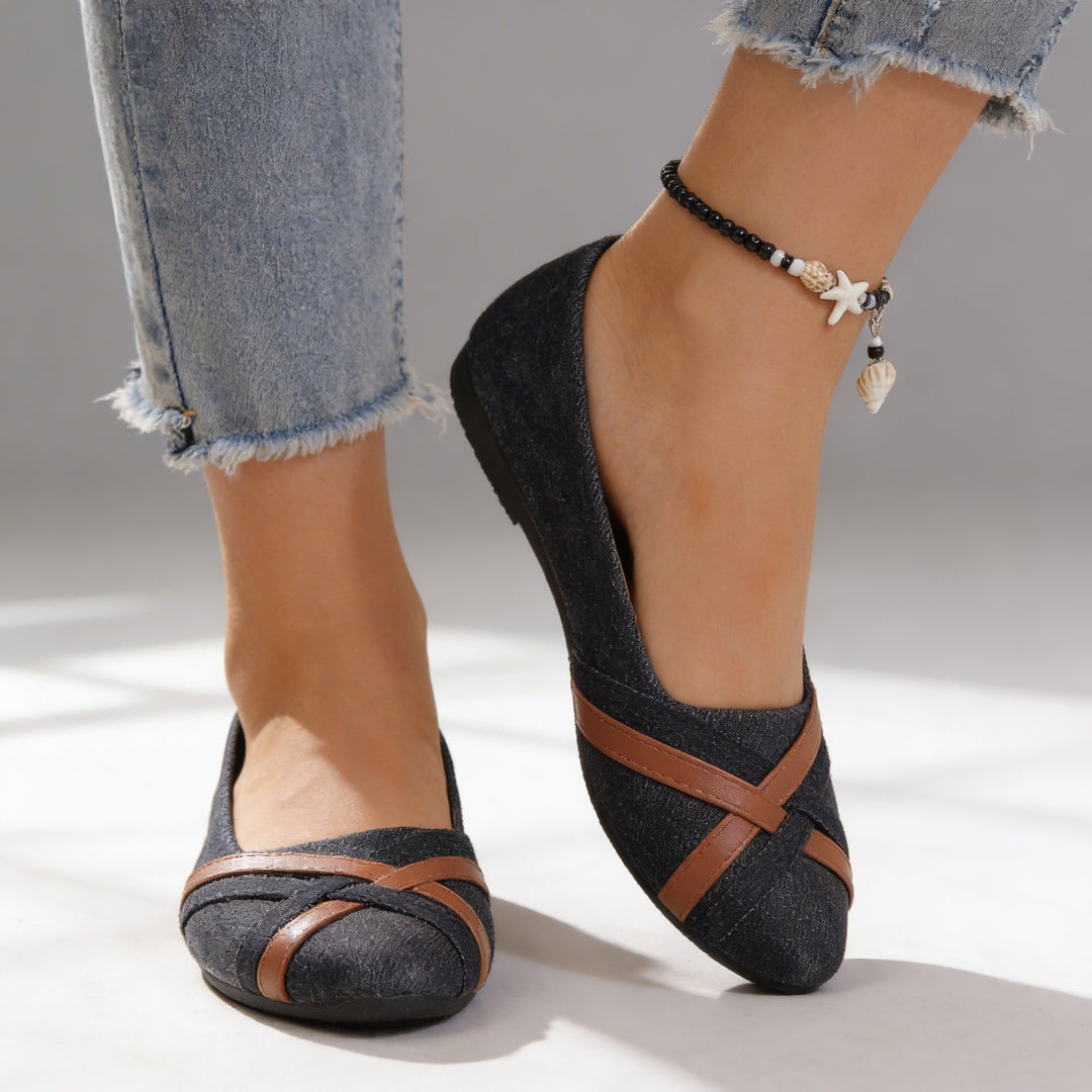 Tessa Canvas Soft Flats