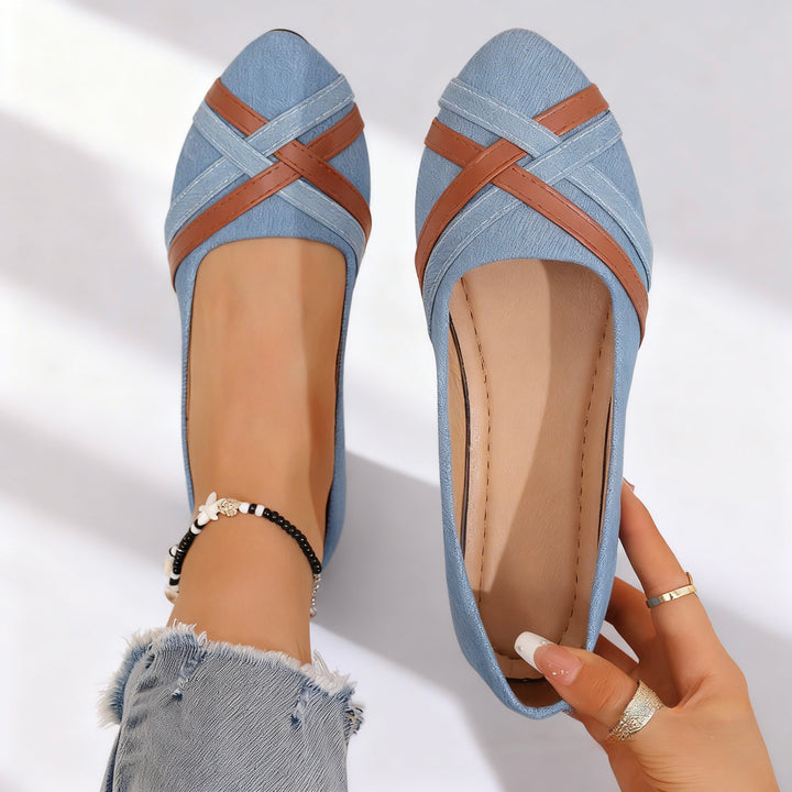 Tessa Canvas Soft Flats