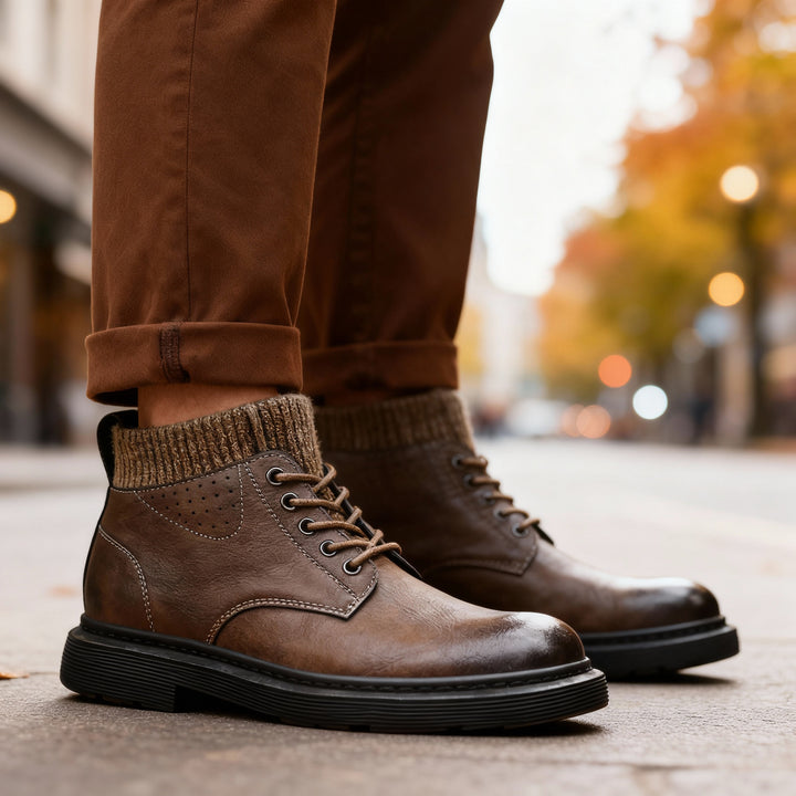 Roger Hilton Collar Boots