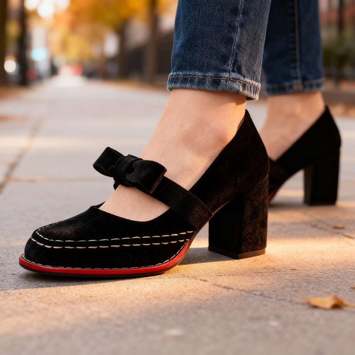Alessia Velvet Loafers
