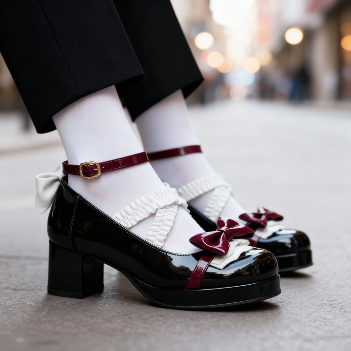 Delilah Mary Bow Heels