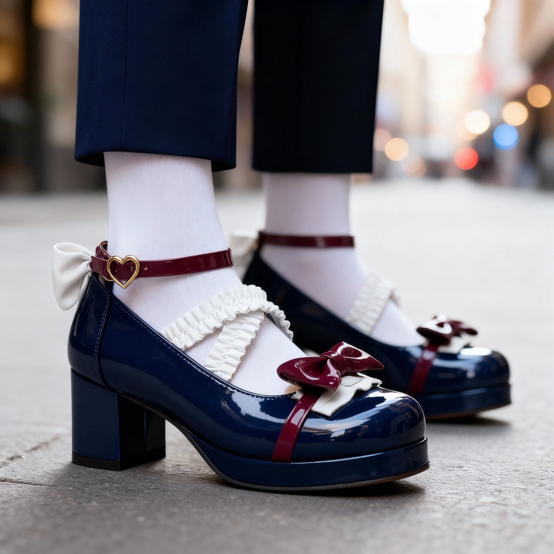 Delilah Mary Bow Heels