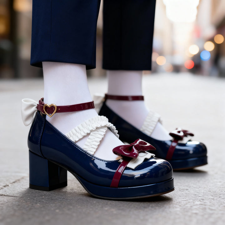 Delilah Mary Bow Heels