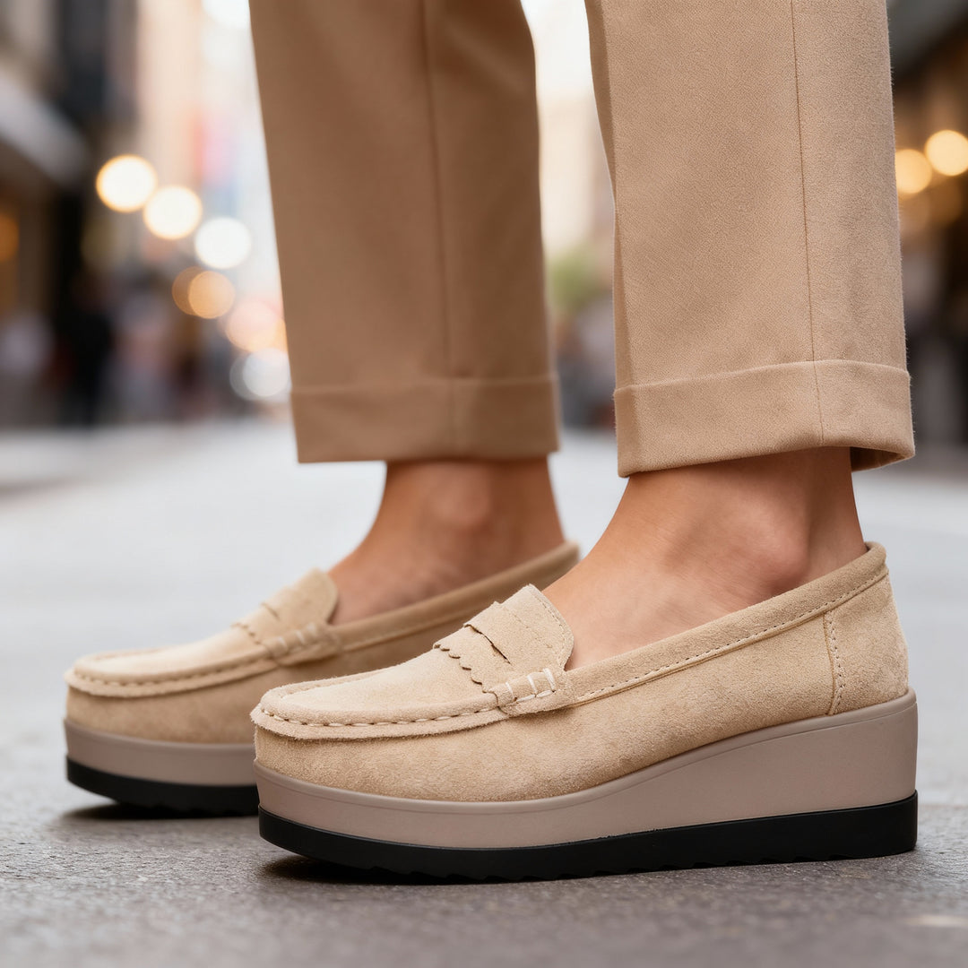 Beatrix Suede Loafers