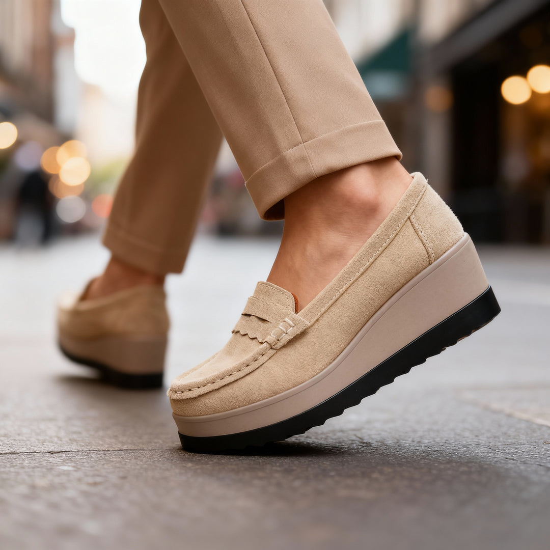 Beatrix Suede Loafers