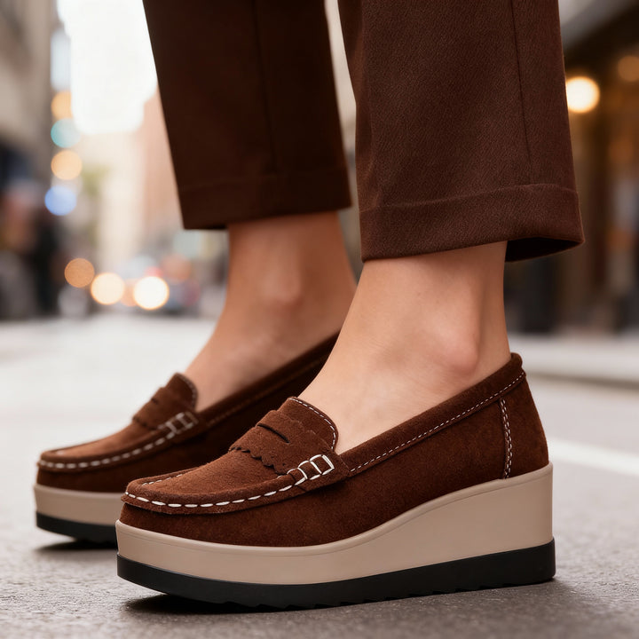 Beatrix Suede Loafers