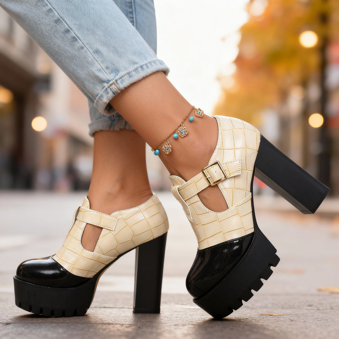 Andrea Block Heels