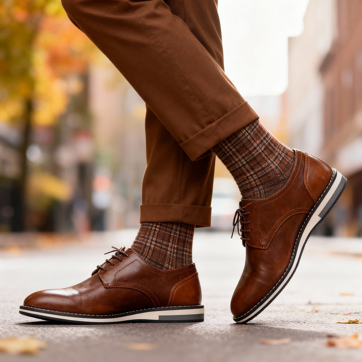 Curtis Butler Lace-Up Derbies