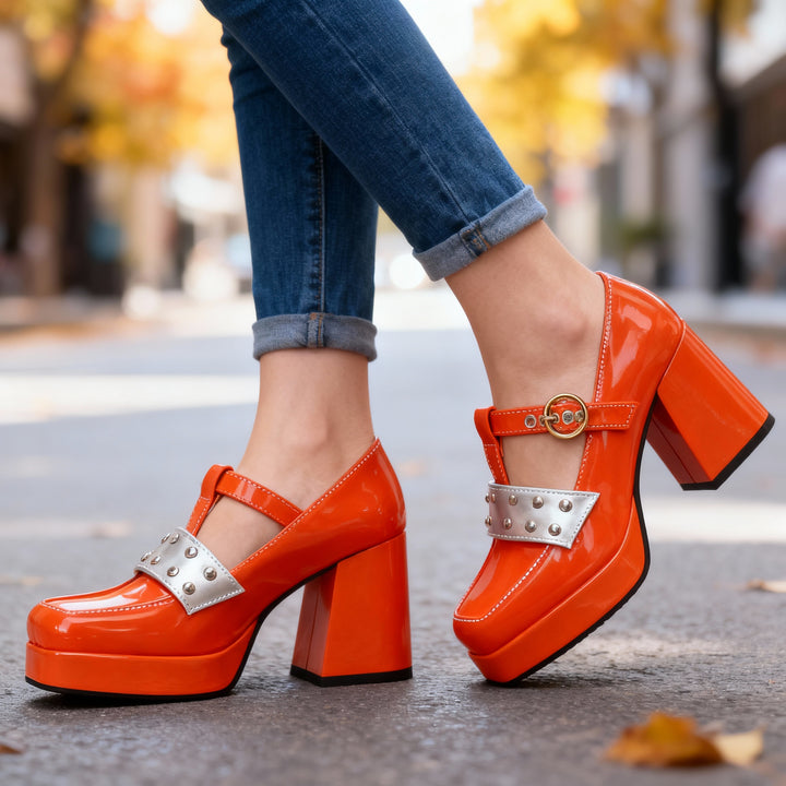 Celina Block Heels