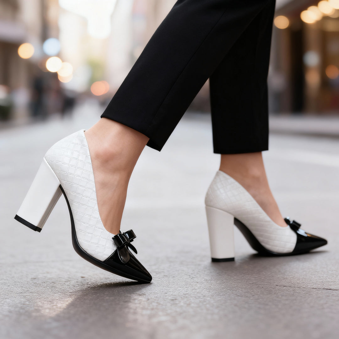 Kristine Bow Point Heels