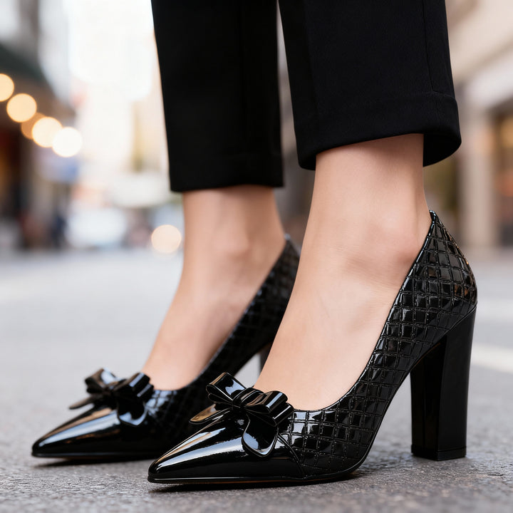 Kristine Bow Point Heels