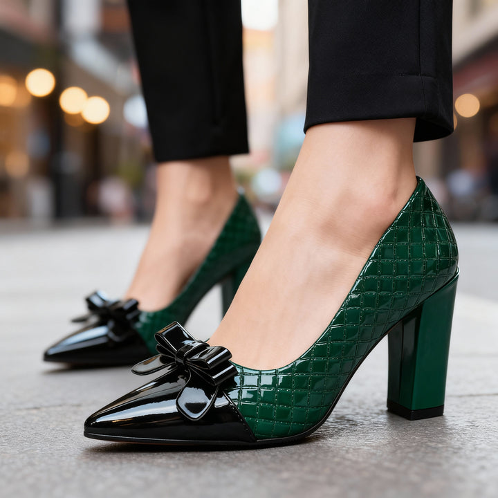 Kristine Bow Point Heels