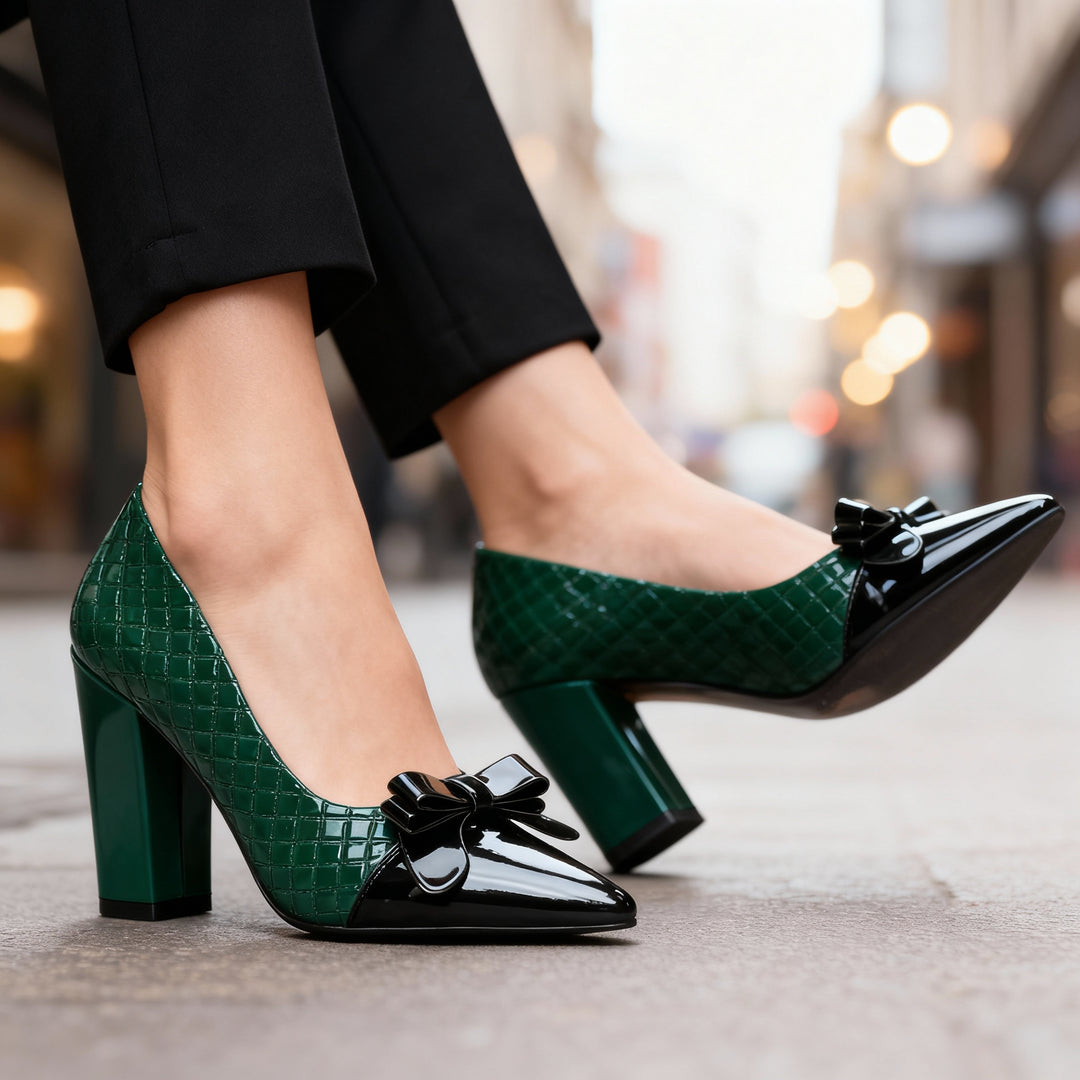 Kristine Bow Point Heels