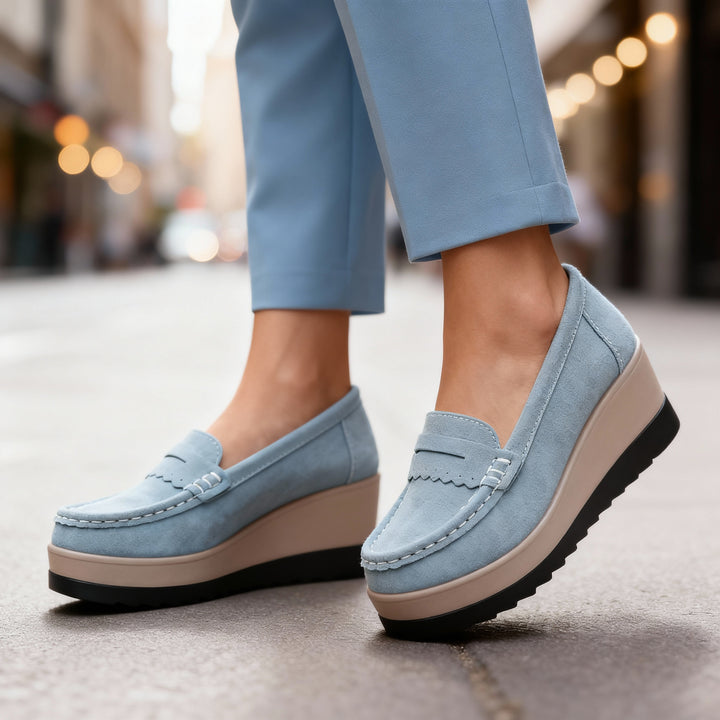Beatrix Suede Loafers