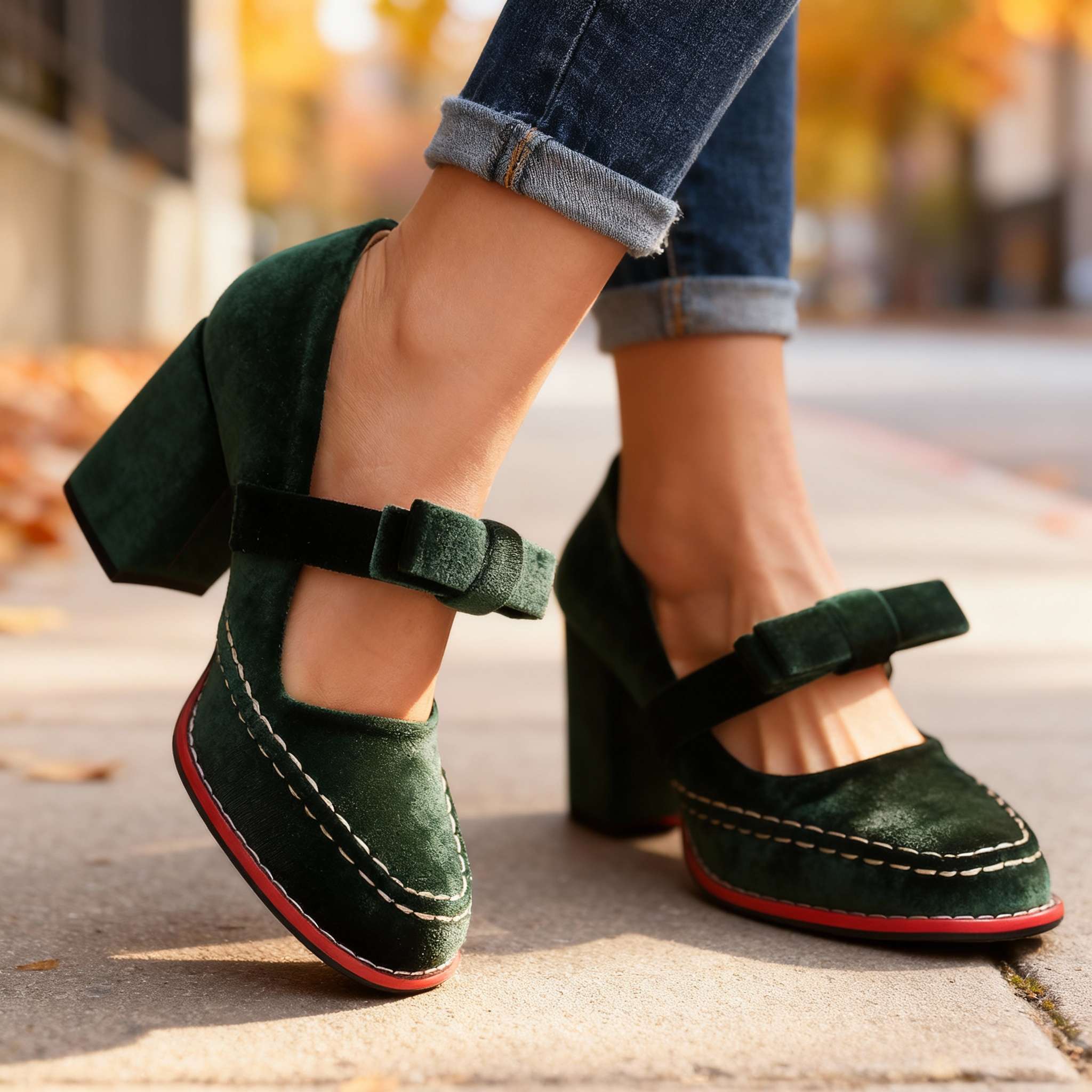 Alessia Velvet Loafers – Hudson Ridge