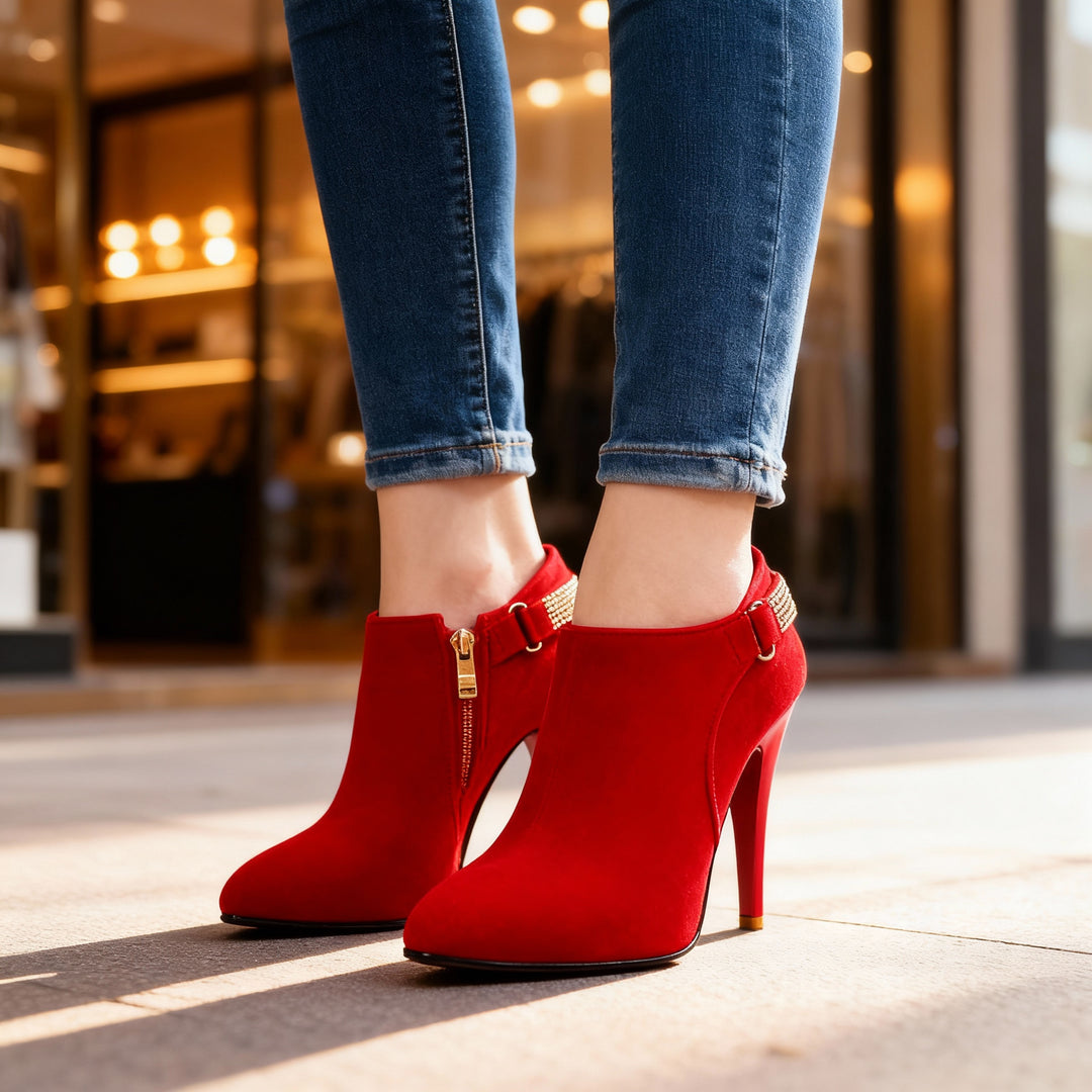 Janelle Suede Heels
