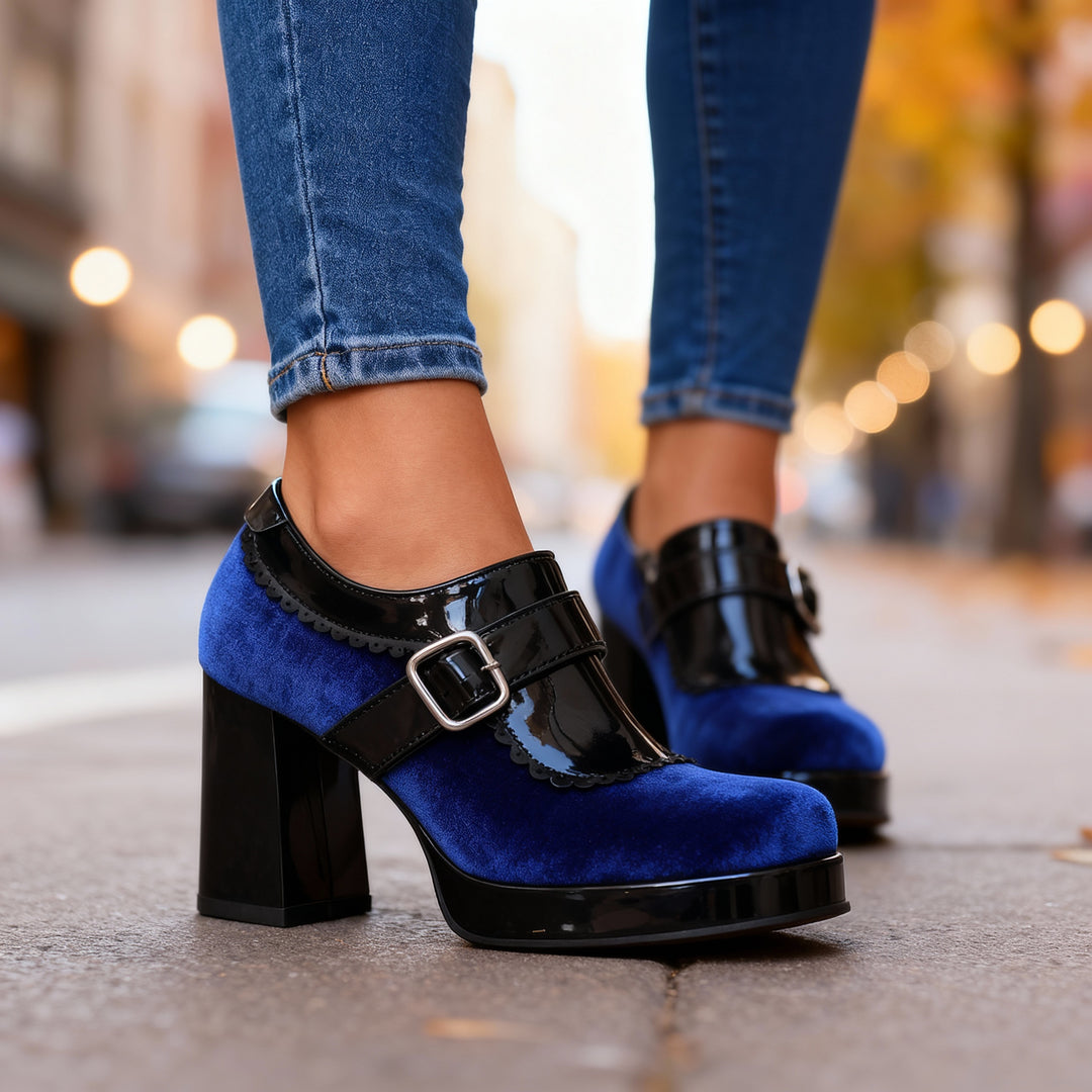 Cinderella Velvet Heels