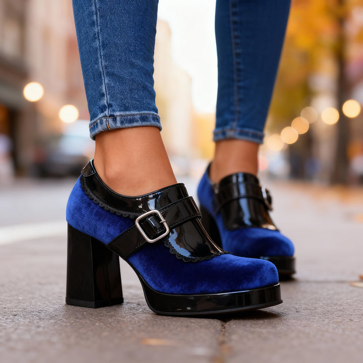 Cinderella Velvet Heels