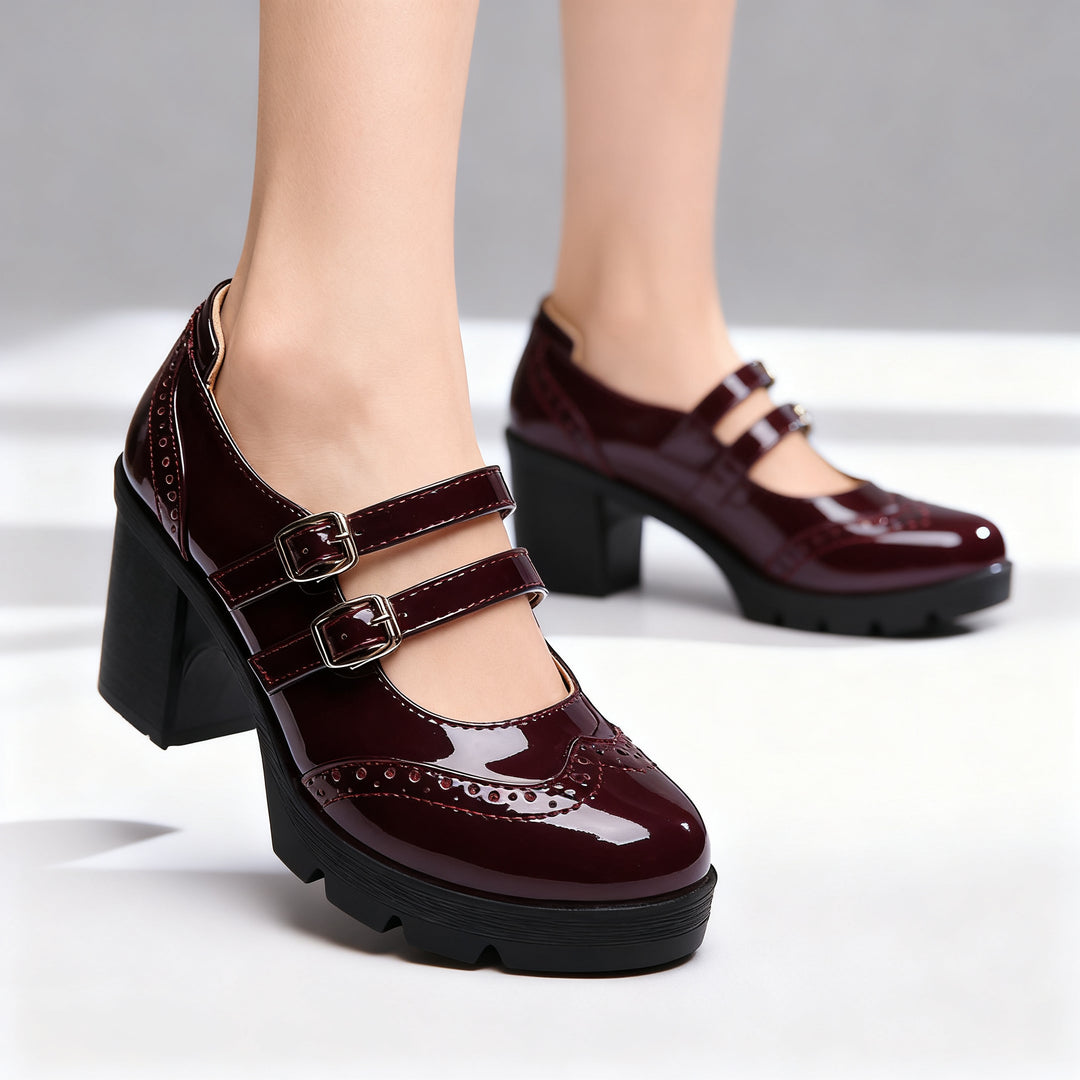 Audrey Brogue Loafers
