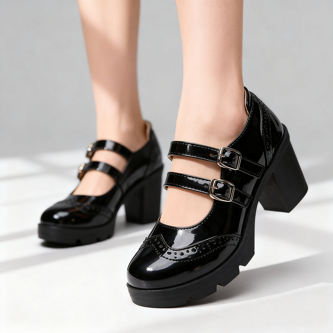 Audrey Brogue Loafers