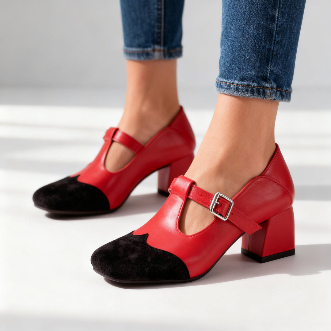 Rosalyn T-Strap Loafers