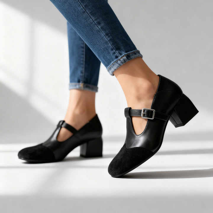 Rosalyn T-Strap Loafers