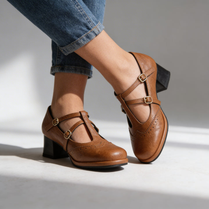 Sadie Mae Brogue Loafers