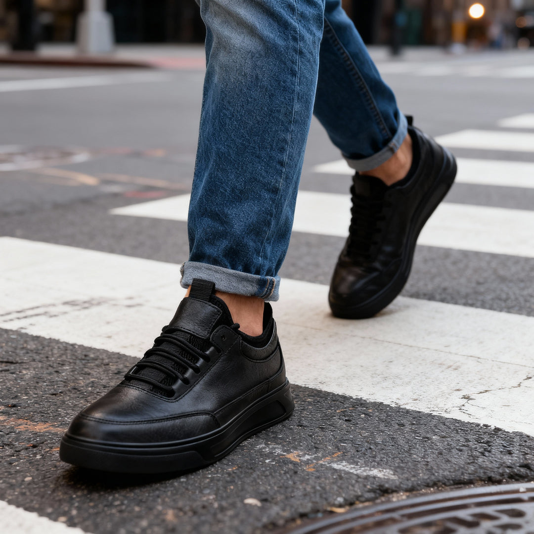 Daniel Clarke Leather Sneakers