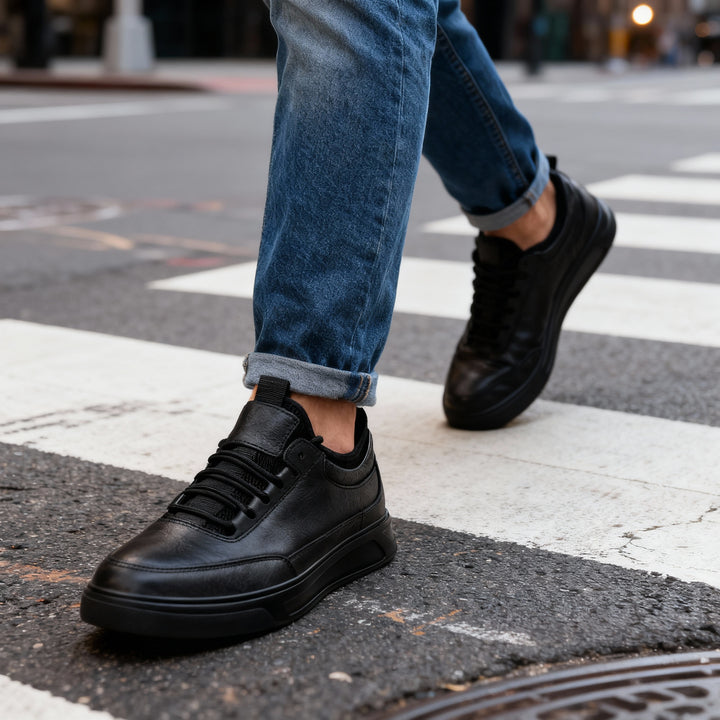 Daniel Clarke Leather Sneakers