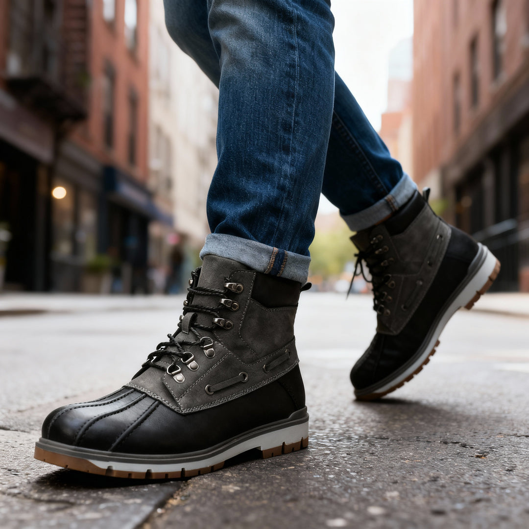 Ridgeback Leather Martin Boots