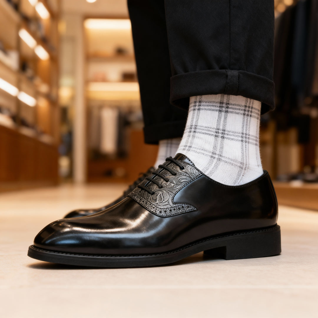 Theodore Engraved Derbies