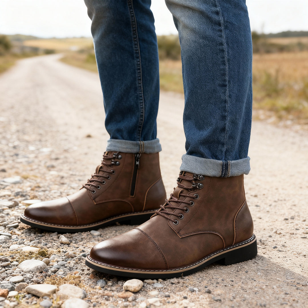 Camino Cap-Toe Boots