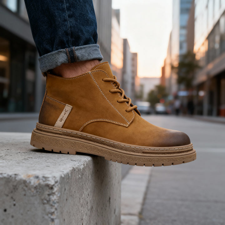 Rustler Leather Chukka Boots