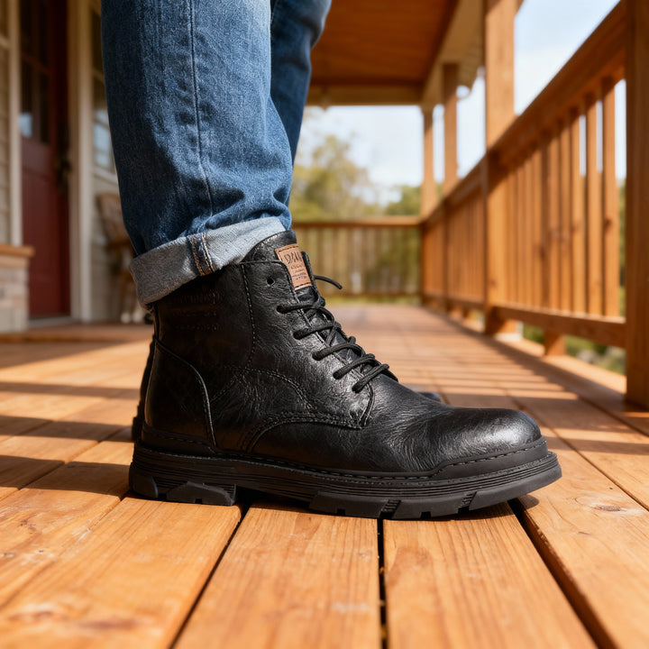 Apache Leather Chukka Boots