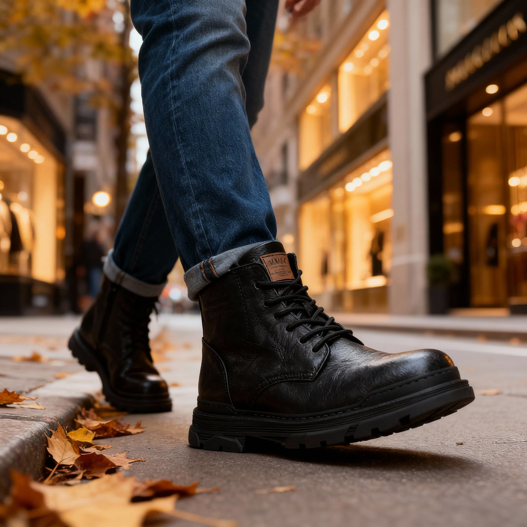 Apache Leather Chukka Boots