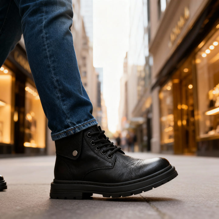 Wyatt Morgan Collar Boots