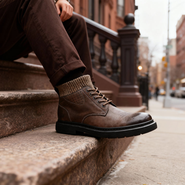 Roger Hilton Collar Boots