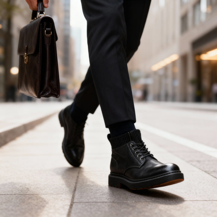 Roger Hilton Collar Boots