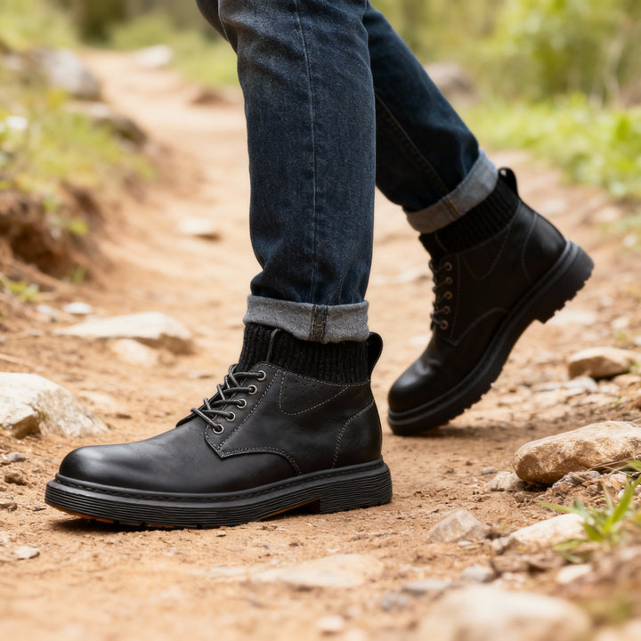 Roger Hilton Collar Boots