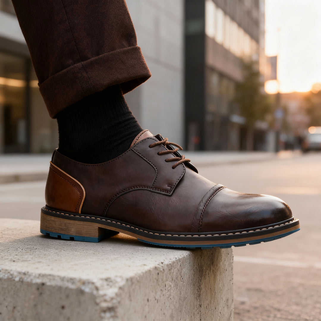 Geoffrey Scott Cap-Toe Derbies