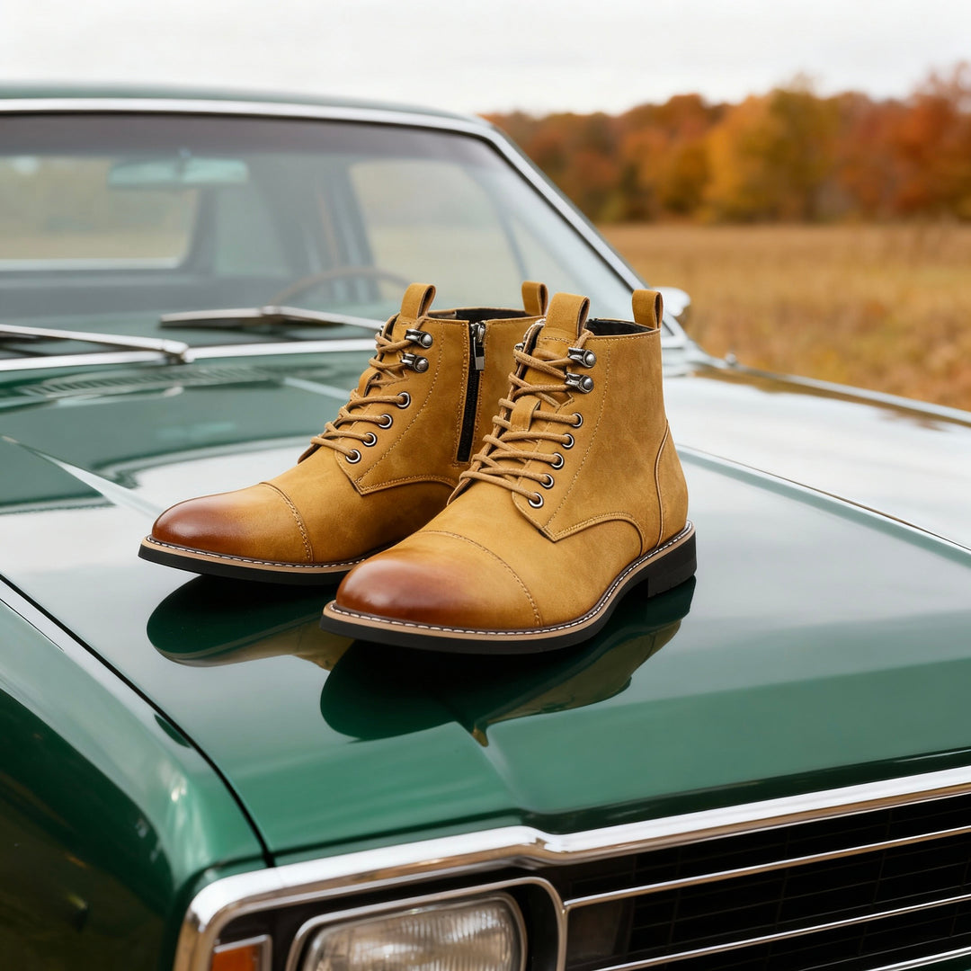 Camino Cap-Toe Boots