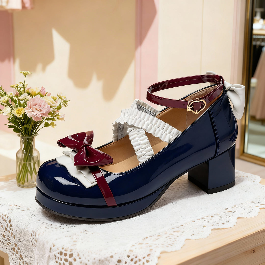 Delilah Mary Bow Heels