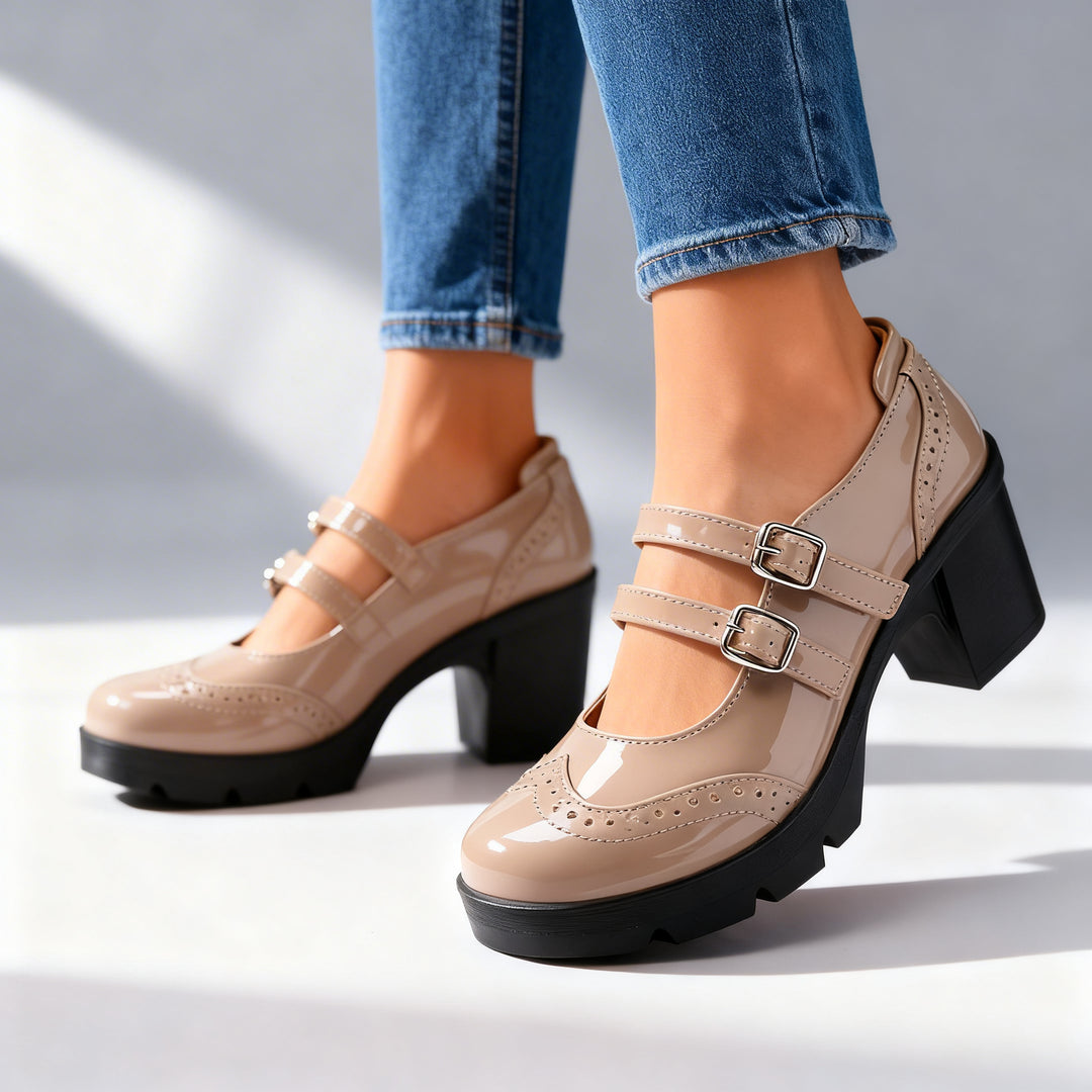 Audrey Brogue Loafers