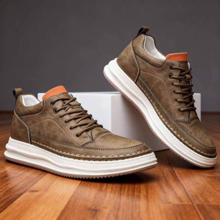 Robert Johnson Leather Sneakers