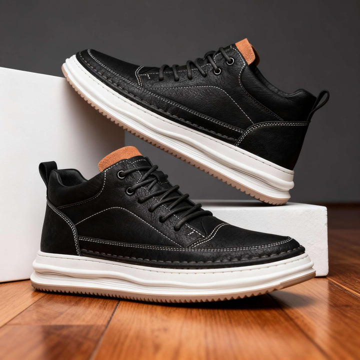 Robert Johnson Leather Sneakers