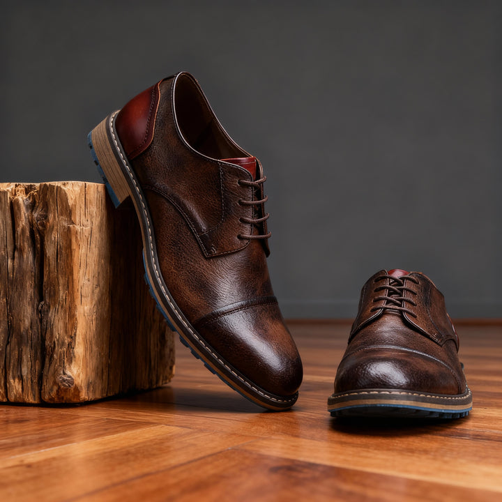 Geoffrey Scott Cap-Toe Derbies