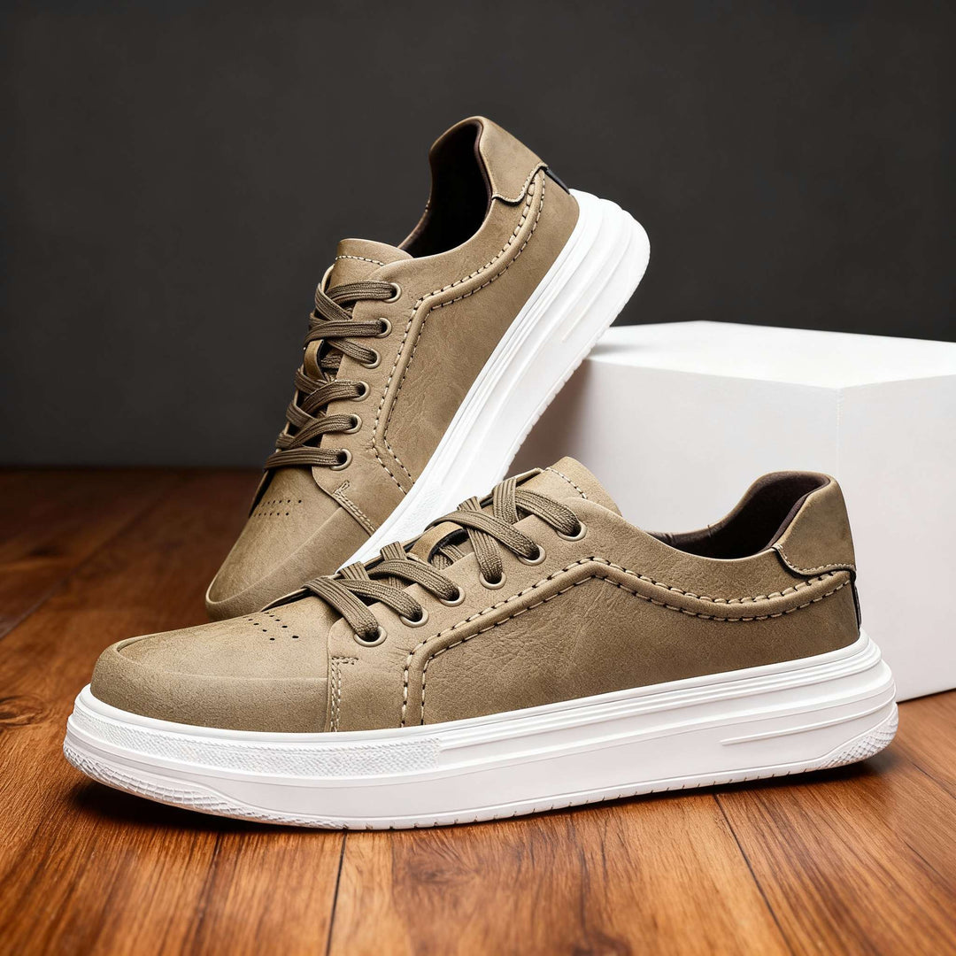 Roger Hicks Leather Sneakers